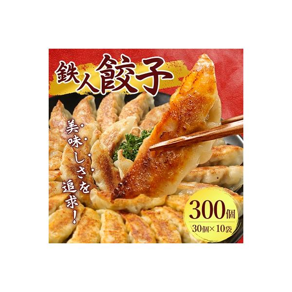 鉄人餃子　300個(30個×10袋)