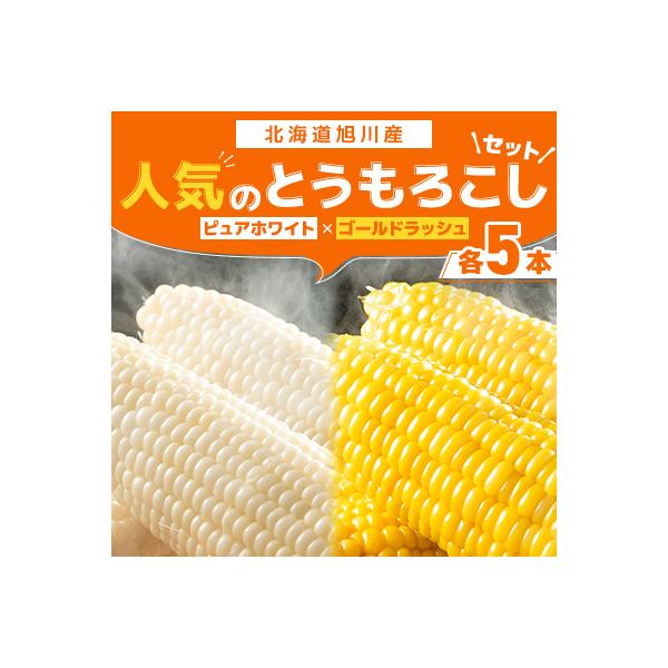2026年先行受付北海道とうもろこし10本セットピュアホワイト5本×ゴールドラッシュ5本_03648