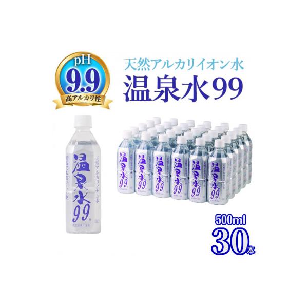 飲む温泉水/温泉水99(500ml×30本)