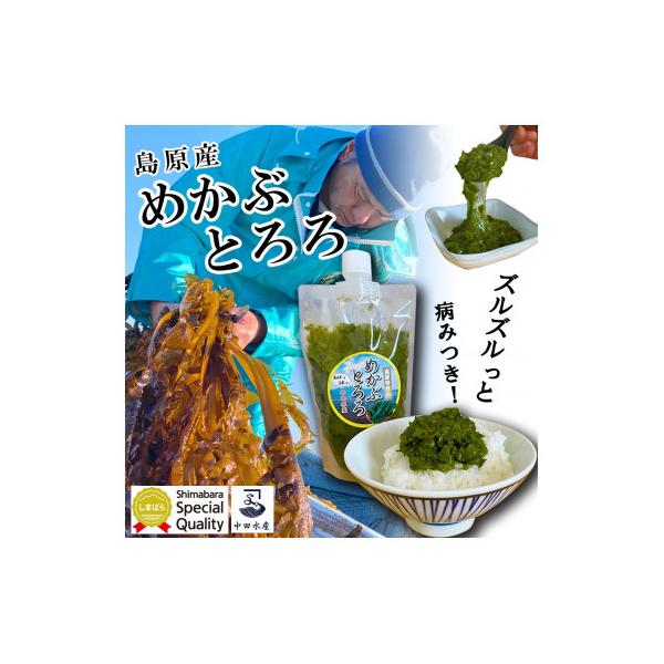 島原産めかぶとろろ　250g×5パック