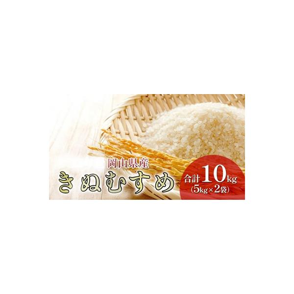 令和7年産 岡山県産 きぬむすめ 10kg(5kg×2袋)