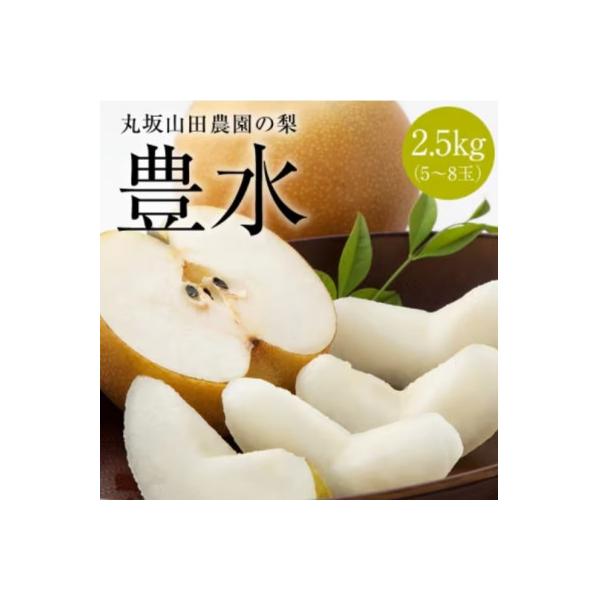 岐阜県美濃加茂市 :山之上 梨  <豊水> 　1箱　 約2.5kg (5～8玉)