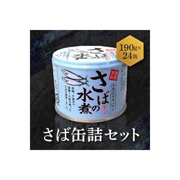 さば缶詰24缶セット(水煮)
