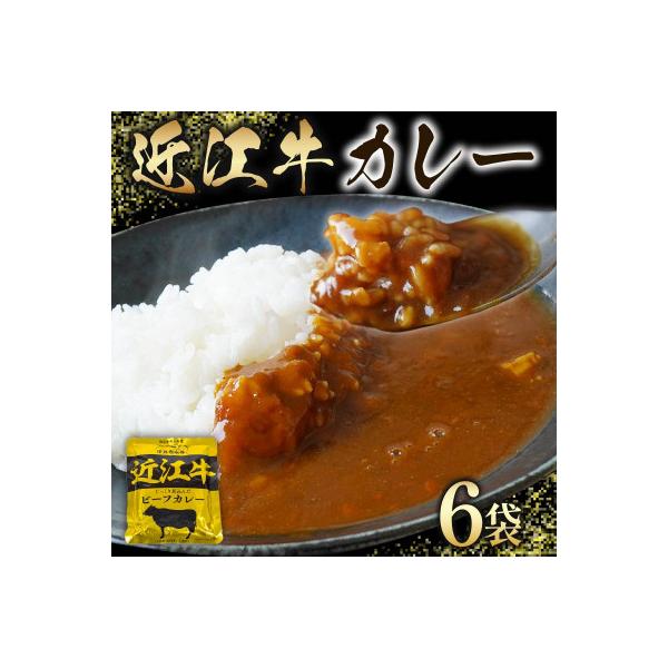 近江牛　レトルト　カレー　160g×6袋セット　K062