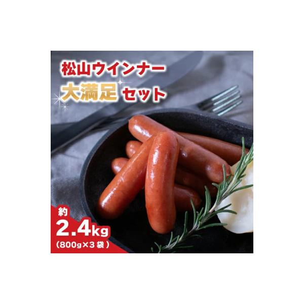 【ふるさと納税限定セット】松山ウインナー800g×3パック大満足セット