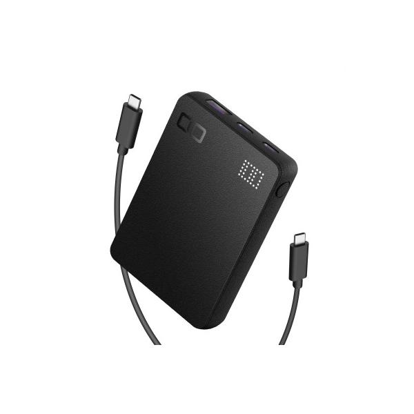 CIO モバイルバッテリー 10,000mAh SMARTCOBY Pro SLIM ブラック