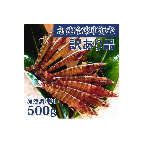 【養殖場から直送】急速冷凍車えび 訳アリ品 500g