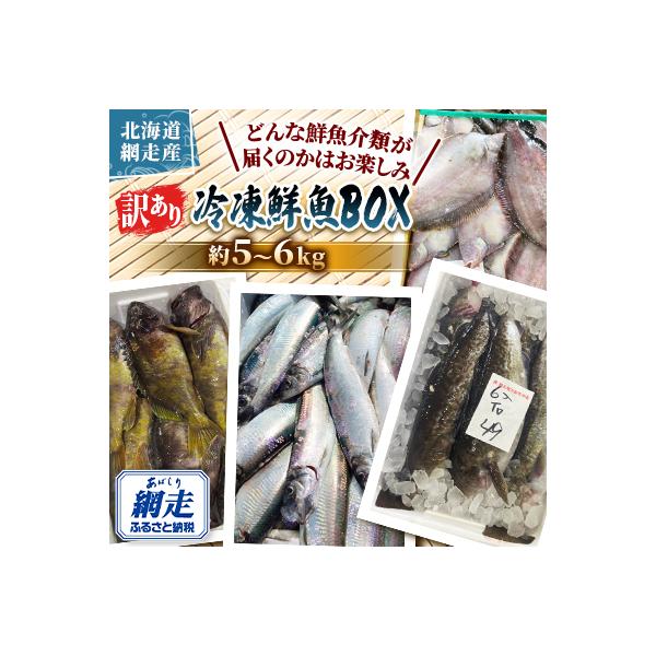 【訳あり】網走産冷凍鮮魚BOX～未利用魚の有効活用(漁業生産者応援企画)