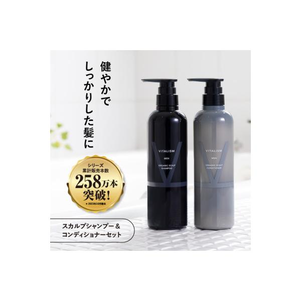 ふるさと納税 精華町 VITALISM バイタリズム メンズスカルプシャンプー