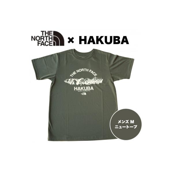 ふるさと納税 白馬村 THE NORTH FACE「白馬三山 Tシャツ」メンズM