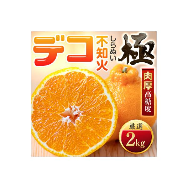 【太陽をたっぷり浴びた】デコ(不知火)【極】2kg【A49-95】