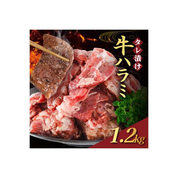 味付け牛ハラミ 訳あり タレ漬け 1.2kg(300g×4)BBQにも