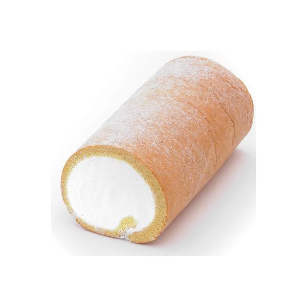 【1本】ホワイトロールケーキ　アイスケーキのような半解凍でも楽しめる新食感ロールケーキ!