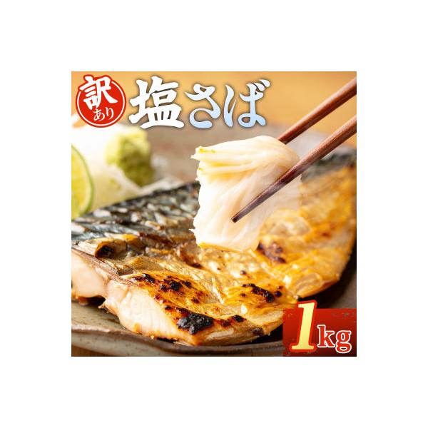 【訳あり】ノルウェー産　塩さば　フィレ　約1kg