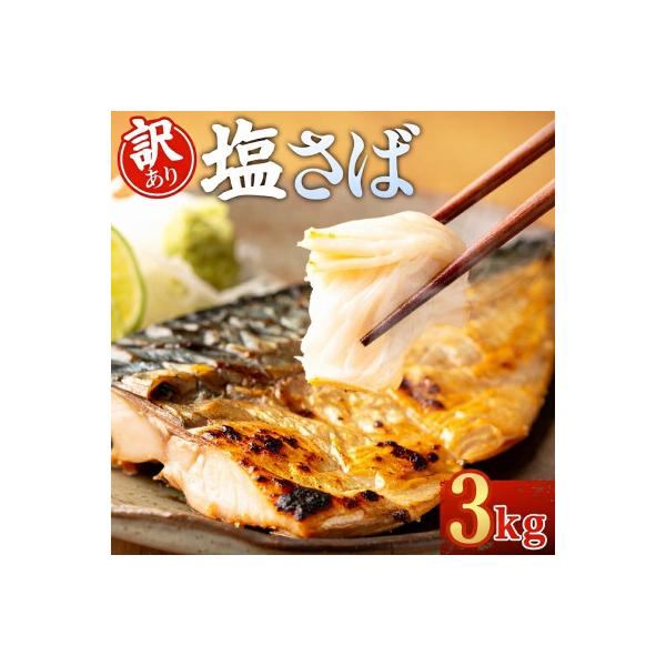【訳あり】ノルウェー産　塩さば　フィレ　約3kg