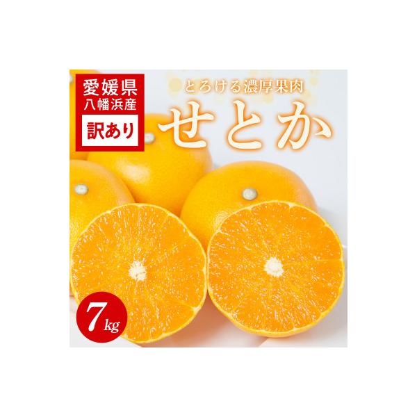 【訳あり】せとか 7kg 愛媛県 八幡浜産市 西宇和地区 柑橘の女王【E25-329】