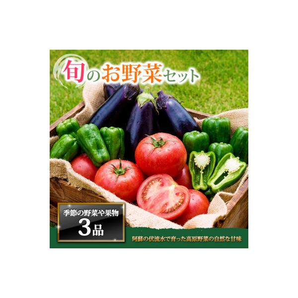 季節のお野菜セットS 旬のお野菜や果物の中から3品を厳選してお届け