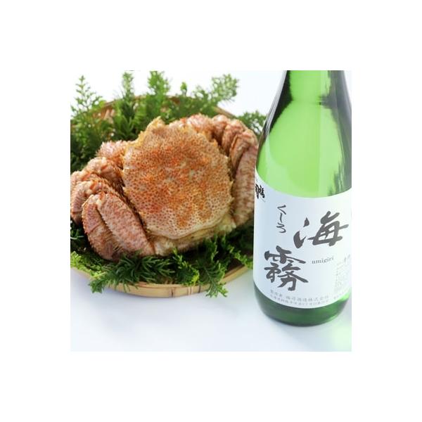 釧路市 ふるさと納税 釧路限定酒 海霧 と毛がに400gのセット Ka403 B145 Doc Sg