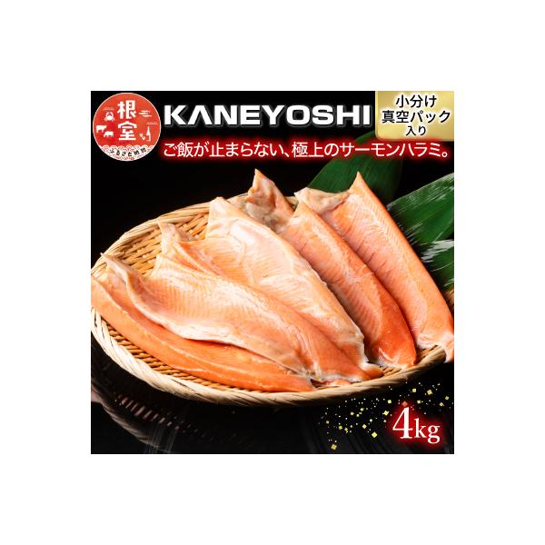 とろサーモンハラミ4kg B-09013