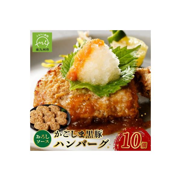 かごしま黒豚ハンバーグおろしソース10個