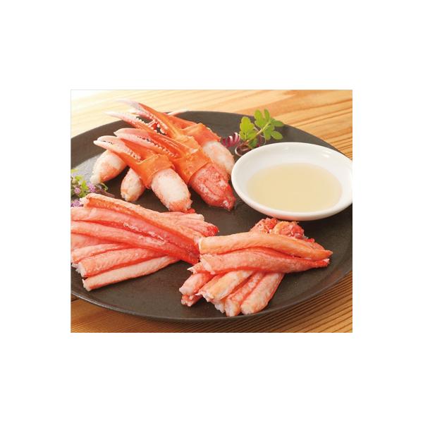 境港産紅ズワイガニ(計800g/脚肉500g・爪肉300g)