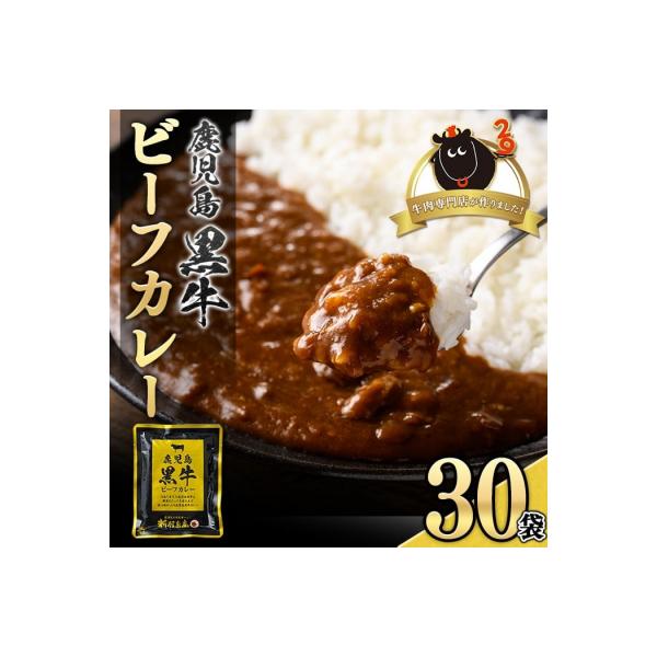 鹿児島黒牛ビーフカレー(160g×30P)　C01007