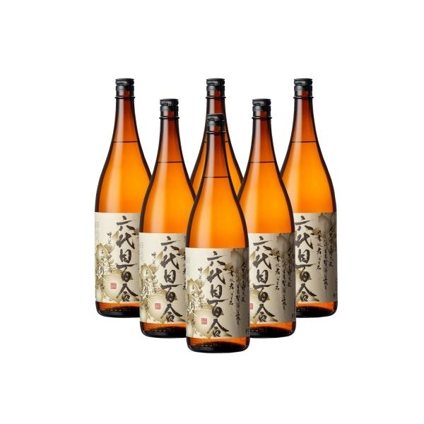 芋焼酎『六代目百合(25度)』1800ml×6本セット　GSR-036