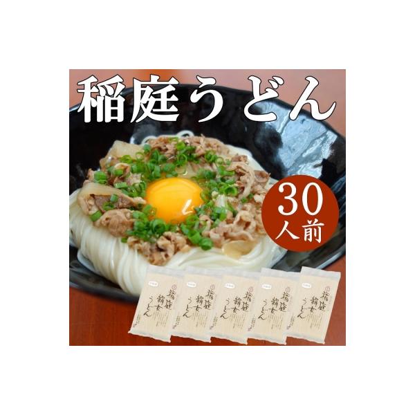 稲庭うどん6人前×5袋[B2-0202]