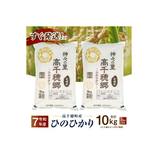 《令和7年産》JA高千穂地区 ひのひかり10kg
