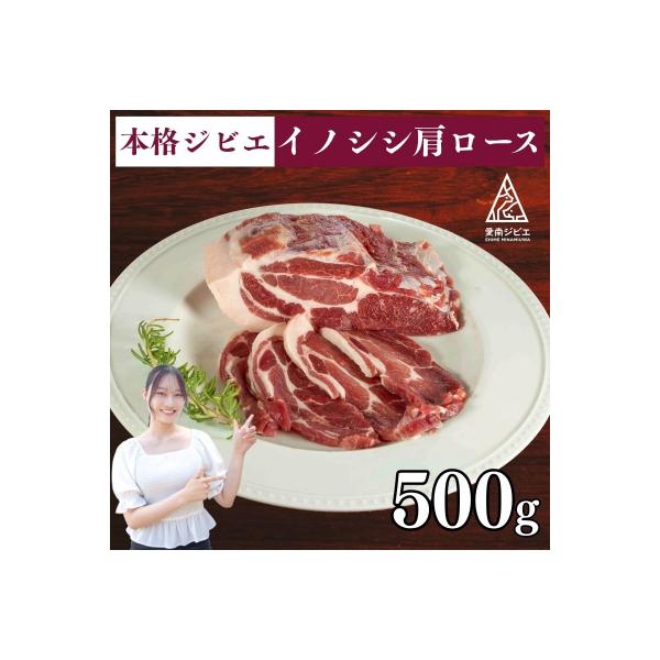猪 肩 ロース 肉 500g いのしし イノシシ ジビエ 愛媛県 愛南町 愛南ジビエ