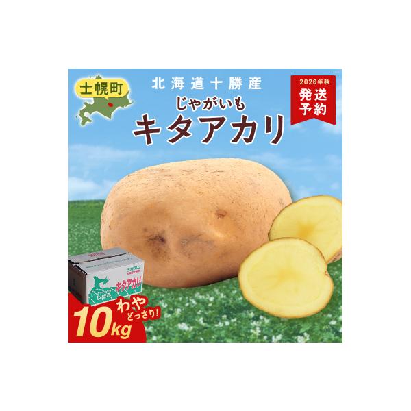 【10月より順次発送予定】じゃがいも(キタアカリ)《2026年産》【V04】
