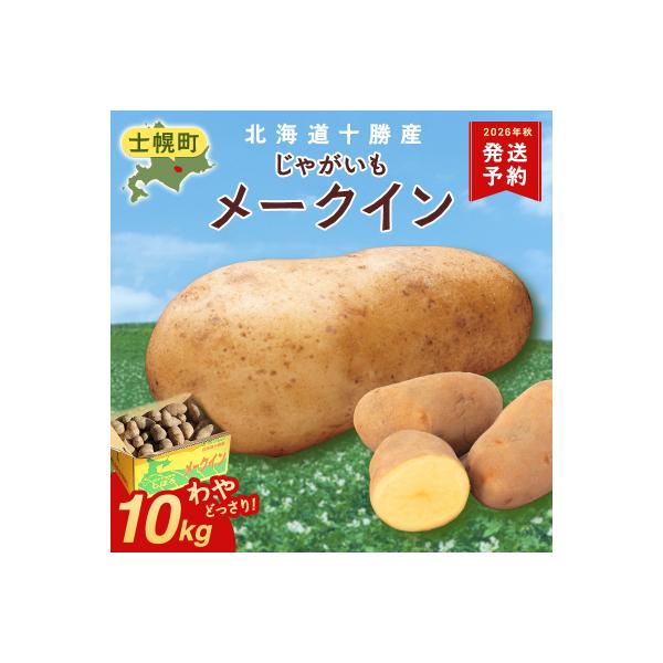 【10月より順次発送予定】じゃがいも(メークイン) 10kg《2026年産》【V05】
