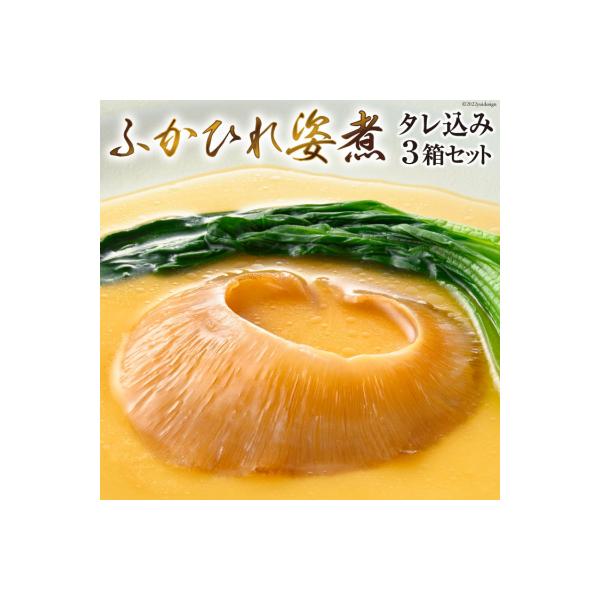 【TVで紹介】ふかひれ姿煮 タレ込み3箱セット [石渡商店 20564167]