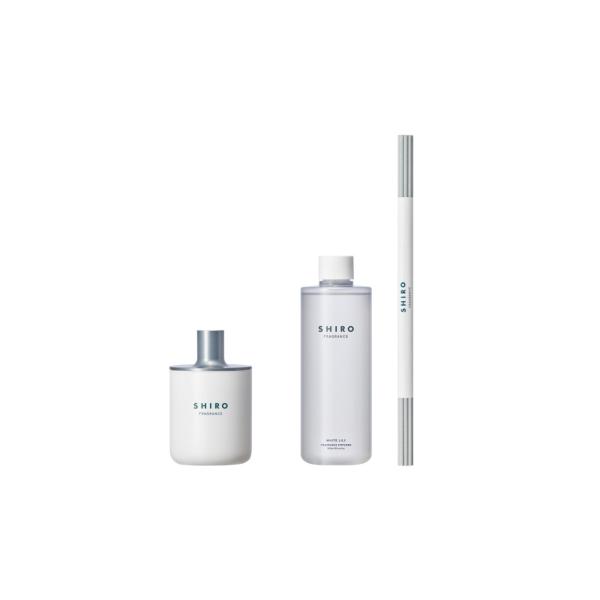 SHIRO　ホワイトリリ― フレグランスディフューザーキット 300mL 3ヶ月目安　[01507]