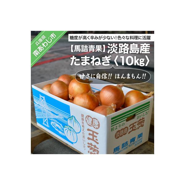 【淡路島の青果屋】淡路島産たまねぎ　10kg 甘さに自信!!ほんまもん!!
