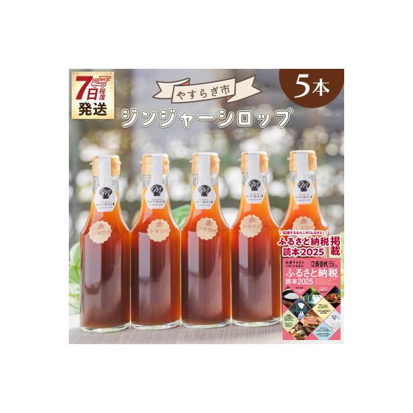 ジンジャーシロップ クラフトジンジャー 生姜シロップ 200ml×5本 7日程度発送 yr-0125