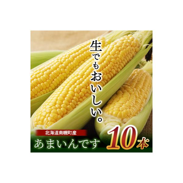 ■お礼品詳細　・内容量：あまいんです：10本　・賞味期限：発送日から5日程度 ※生ものですので、お早めにお召し上がり下さい。　・保存方法：要冷蔵　・生産：南幌町 明るい農村ネットワーク　・配送種別：冷蔵便　・提供元： 南幌町■お申し込み・配...