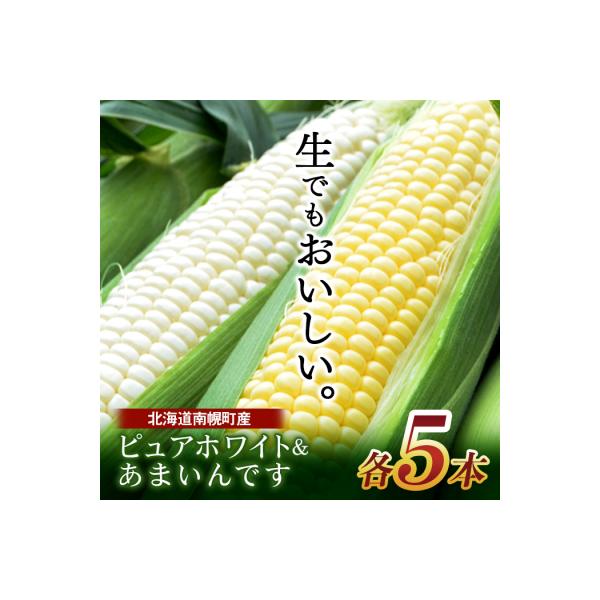 ■お礼品詳細　・内容量：ピュアホワイ5本 / あまいんです5本 合計10本　・賞味期限：発送日から5日程度 ※生ものですので、お早めにお召し上がり下さい。　・保存方法：要冷蔵　・生産：明るい農村ネットワーク　・配送種別：冷蔵便　・提供元：　...