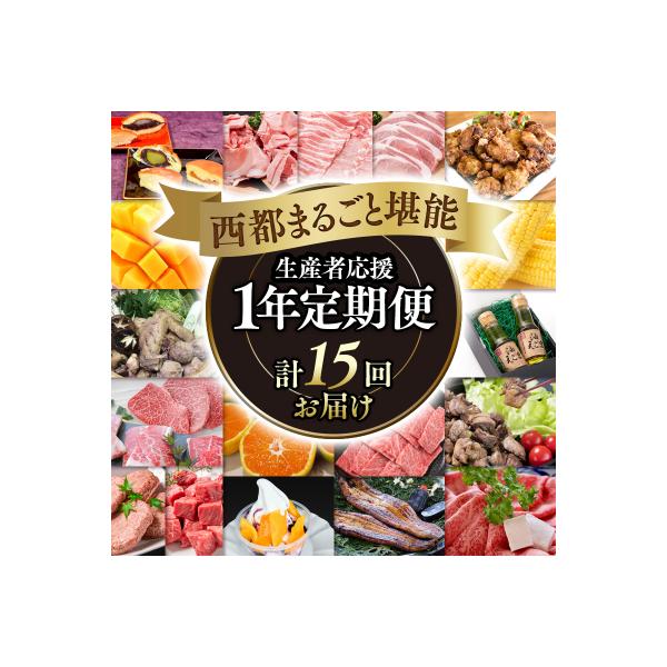 【季節の定期便】西都まるごと堪能セット(令和8年12ヶ月定期便)　シルバーコース[1383]