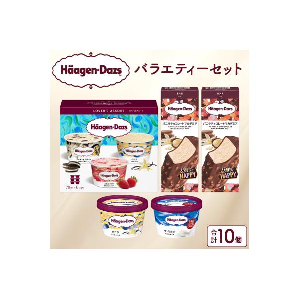 アイス ハーゲンダッツ ミニカップ2個&アソート1箱&バー2本_H0016-105