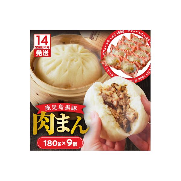 【14営業日以内に発送】 鹿児島黒豚肉まん　K025-005