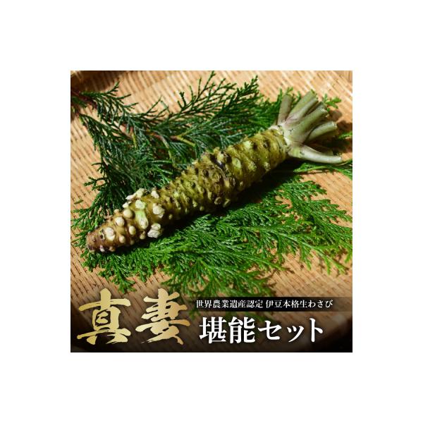 伊豆本格生わさび「真妻」堪能セット