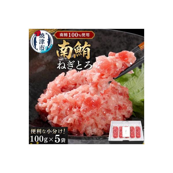 天然 海のダイヤ 南鮪 ネギトロ 約100g×5(a15-573)