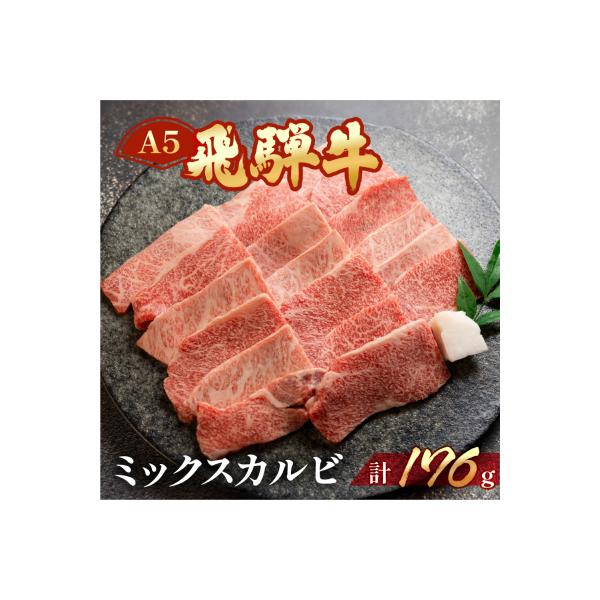 飛騨牛 A5 ミックスカルビ 176g(約2人前)【11-75】