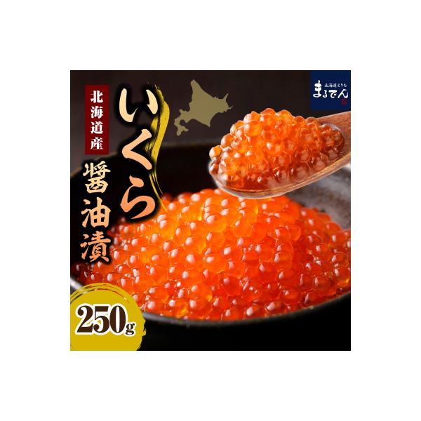 えりも【マルデン特製】北海道産いくら醤油漬250g【er002-006-a】