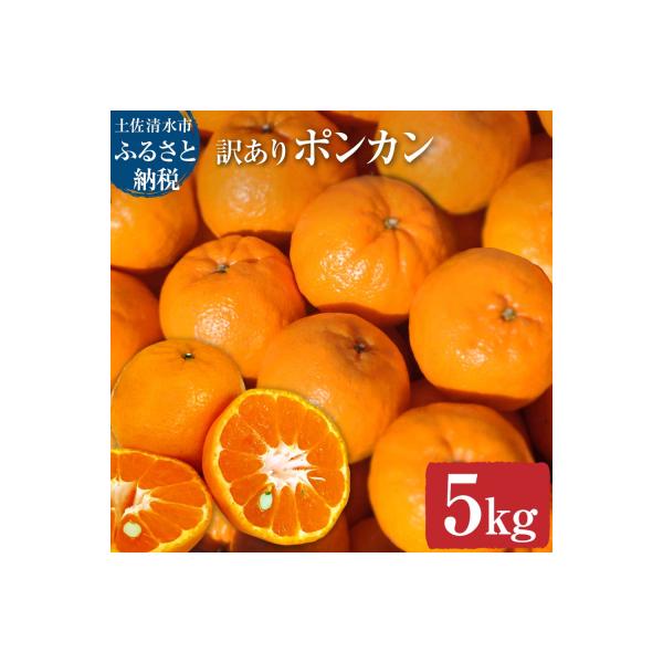 【令和9年発送　訳あり】ぽんかん5kg(オレンジ園) デコポンの親 柑橘 フルーツ【R01080】