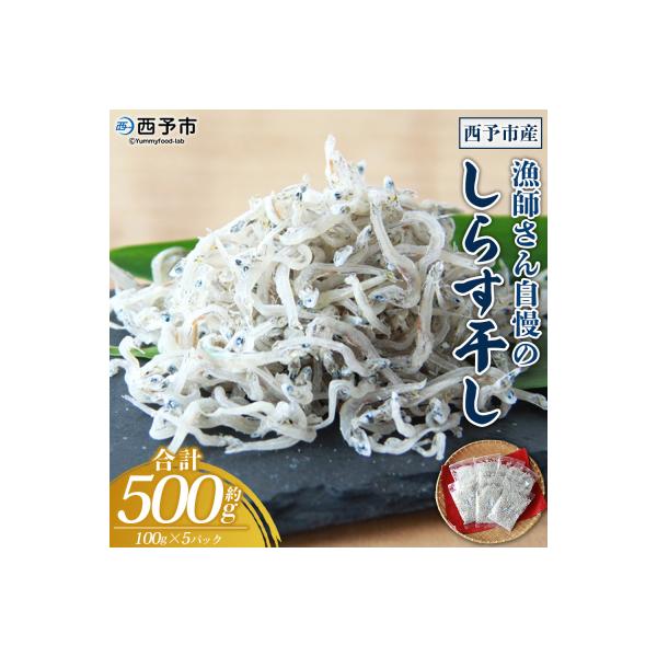 漁師さん自慢のしらす干し 合計500g(1パック100g入り)