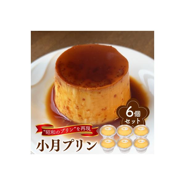小月プリン 6個入 冷蔵 ※配送指定日必須 LD001-y