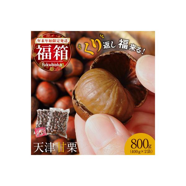 【福箱★2027】【年末年始限定発送】この道50年の職人が焼く「天津甘栗」800g H045-108
