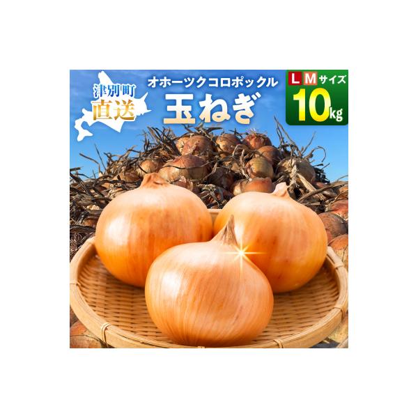 R8年産 玉ねぎ (L玉・M玉混合) 10kg オホーツクコロポックル | 北海道津別町